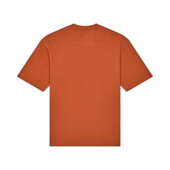 Mens Wordmark Oversized Short Sleeve Tee Chocolate