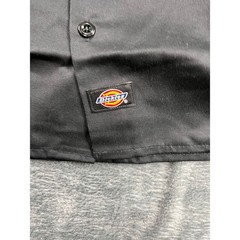 Men’s Dickies L Black Short Sleeve Work Shirt NWT New With Tags