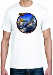 Adult DryBlend® T-Shirt – (B-17 SUPERFORTRESS BOMBER – WWII AIRPLANE/ PLANE)