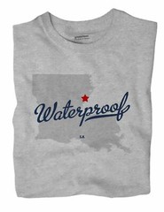 Waterproof Louisiana LA T-Shirt MAP