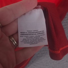 Nike Shirt Mens M Red Running Dry Miler Long Sleeve Dri-Fit Mesh Performance