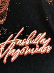 UFC Hasbulla Magomedov vs Everybody 100% Cotton Black T-Shirt Size Medium