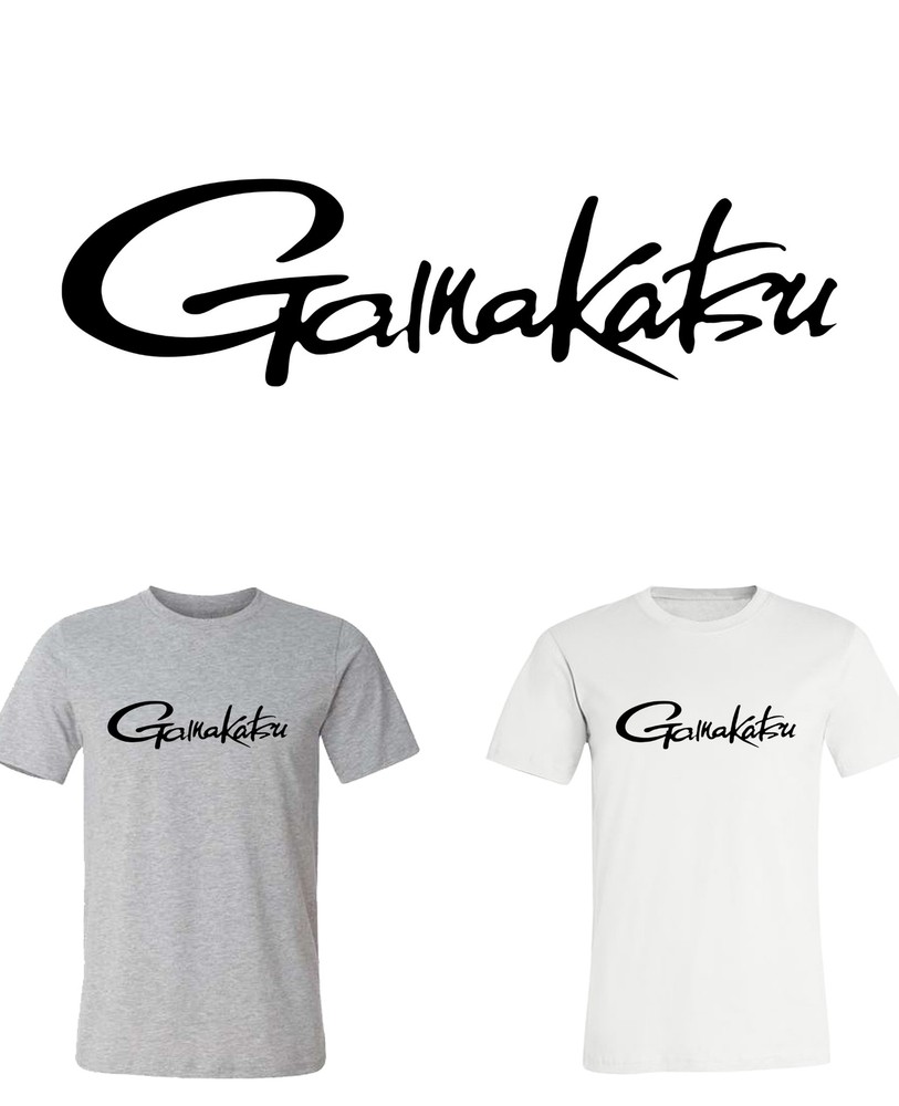 Gamagatsu Hooks Fishing logo Graphic T-Shirts Cotton Tee NEW S-6XL Fast Ship!