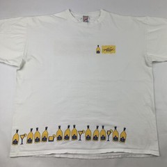 VTG 90s Alize De France Alcohol Promo T-Shirt XL X-Large Liquor Cognac