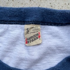 Vintage 1987 Michigan Soccer School T-Shirt Ringer Men’s Small Regular Fit