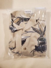 Bamboo Cay Men’s Hawaiian Floral Button up 100% Rayon L Short sleeve Shirt