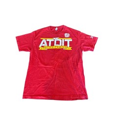 Atdit clothing co 670s finest natural birth thriller red yellow L casual shirt