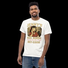Jenny’s Bail Bonds 867-5309 Vintage Graphic Tee 5xl, 4xl, 3xl, 2xl, XL, L, M, S