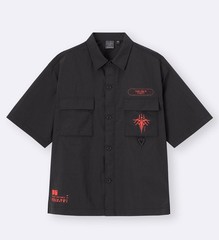 GU Death Stranding 2 On The Beach Nylon Double Pocket Shirt Small Size