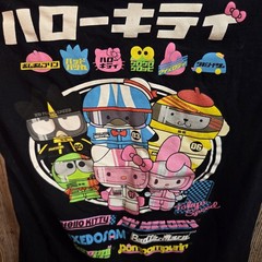 Hello Kitty & Friends by Sanrio Japanese “Tokyo Speed” Graphic T-shirt Size Med