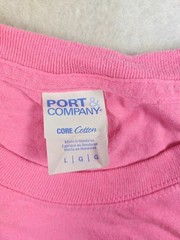 Size L Rocker Knocker Pink Breast Cancer T Shirt