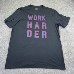 NEW Foundry Graphic T Shirt Mens Big Size 2XLT Short Sleeve Black