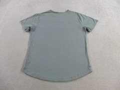 Cuts Clothing Shirt Men XL Gray Curve Hem Crewneck Casual Basic Plain Staple Tee