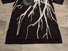 NWT Monami Frost Streetwear Black White Abstract Tee shirt Size Small Rare VHTF