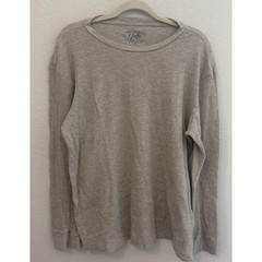 Jachs MFG Men’s Long Sleeve Thermal Waffle Knit Base Layer Tee XL Taupe / Brown