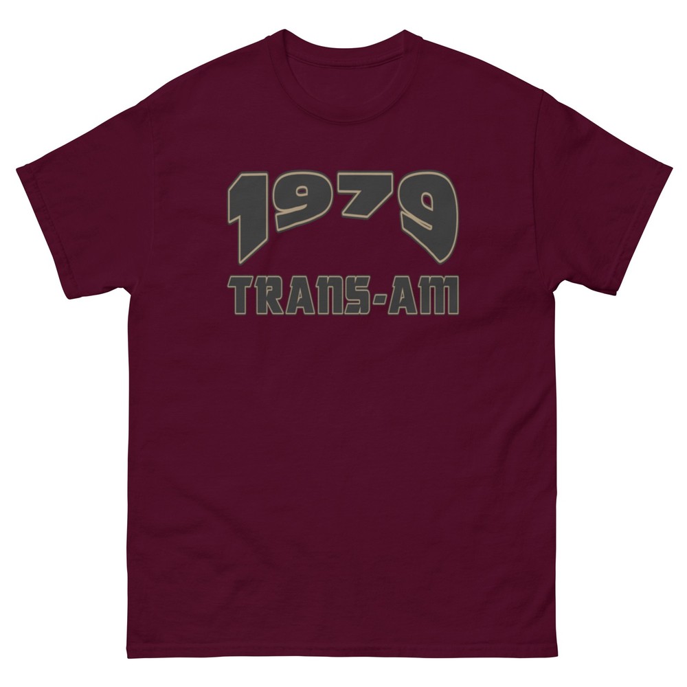 1979 TRANS-AM T SHIRT sizes Small THRU 5XL choose from 10 COLORS!