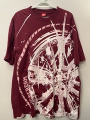 Ice Cream Graphic Abstract T-Shirt Size Large Oversized Tee