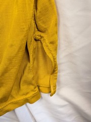 Vintage 40’s 50’s US Marines Yellow Basketball Jersey Coane Athletic Knit 36