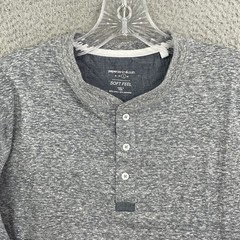 Paper Denim & Cloth Henley Shirt Men Large Soft Feel Outdoor Gorpcore Streetwear