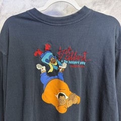 Vintage Platinum Fubu Fat Albert T Shirt Mens Large Blue Long Sleeve