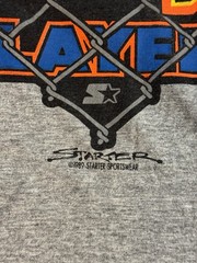 Vintage 1989 Chicago City Player Starter Rayon Blend T Shirt Sz L Sports USA