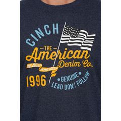 Cinch® Men’s American Denim Tri-Color Graphic T-shirt MTT1690491