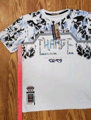 MENS SEMAL JNS T- Shirt Graphic, Change Large White, Black , Blue NWT