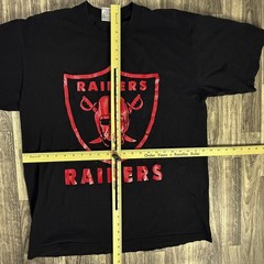 Pro Athletic Raiders Graphic Tee XL 100% Cotton NFL Fan Shirt