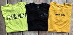 1ST PHORM 3 T-SHIRT LOT WORKOUT ACTIVE BRAND MULTI MENS SMALL MEDIUM GREAT