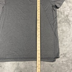 Spyder Active Mens Shirt XL Gray Short Sleeve Stretch Polyester Blend