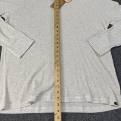 Faherty Shirt Mens 2XL White Cloud Cotton Thermal Waffle Knit Long Sleeve Tee