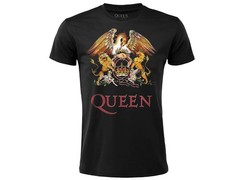 Mercury Rock Official Queen T-Shirt Jersey Original Adult Black T-Shirt