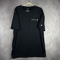 Quiksilver T-Shirt Mens XXXL Black Waterman Performance Bamboo Charcoal Surfer