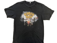 Vintage 90s Green Day TShirt Mens M Pre Dookie Album Rock Band Tee Grunge Y2K