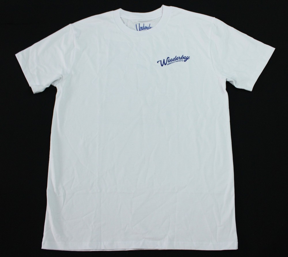 Underdog Philadelphia Unisex Adult’s Wooderboy S/S T-Shirt CG2 White Medium