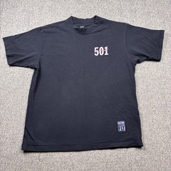 Levi’s 501 Vintage On The Fly Graphic T-Shirt Black Men’s Size Small