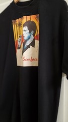 Pro Team Super Heavy Weight 100% Cotton ScarfacT Shirt Graphic Print Sz XL