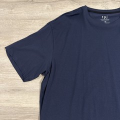 TPJ Shirt Men’s Blue 3XL Stretch Crew Neck Tee NWT Organic Cotton MSRP $40