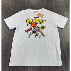 Homage Jamal Murray Denver Nuggets Slam Graphic T-Shirt Mens Large Gray NBPA