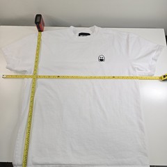 BIGFACE Coffee Oversized Heavyweight T-Shirt White XL 365 GSM Combed Cotton USA