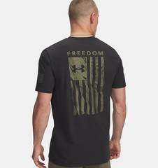 Under Armour Men’s Freedom Flag T-Shirt Size: Large -Black – 6004096-003