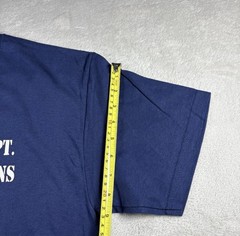 Vintage Los Angeles City Fire Department Life Guard Mens M Blue T Shirt 90s LAFD