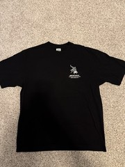 Defcon Group x Half Face Blades HFB Heavyweight Tee Black Large