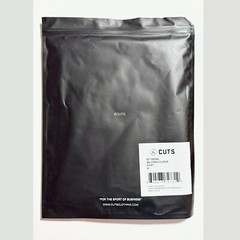 CUTS AO Curve-Hem Tee – Men’s Medium – Black