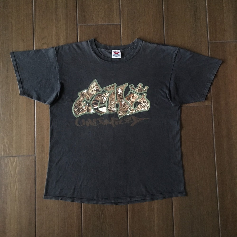 ECHO UNLIMITED Vintage 1995 Faces Graffiti T-shirt – 90s Ecko Hip Hop Rap Tee
