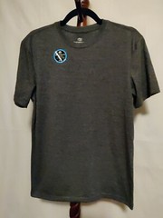 Athletic Works Size S(34-36) Performance Blend T-shirt Men’s crew neck gray NWT