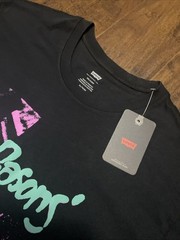 NWT Levi’s 501 T Shirt Relaxed Fit Short Sleeve Graphic Reason Black XL. B3