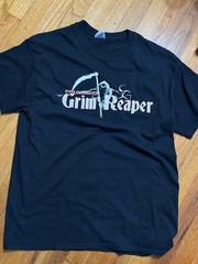 Steve Grimmett’s Grim Reaper Concert TShirt Band Tee 2014 Gildan L
