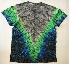 *New* 2XL – Sm Handmade Tie Dye, Spear Granite, Crew or V-Neck, 30 Yrs Exp!