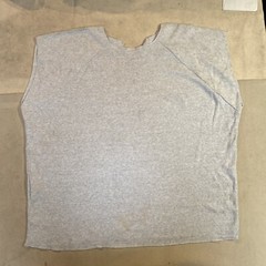 vintage hog wild oversized t-shirt sleveless v neck 1990 knucklehead 50-50 USA
